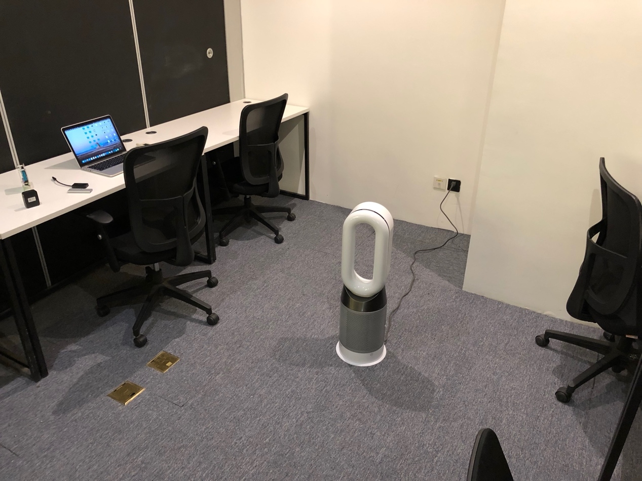 智能空气循环冷风扇,360度净化冷风扇