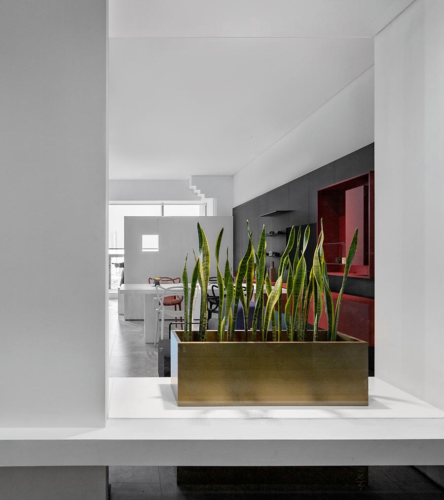 40平米办公室装修设计高端感,办公室装修空间美学