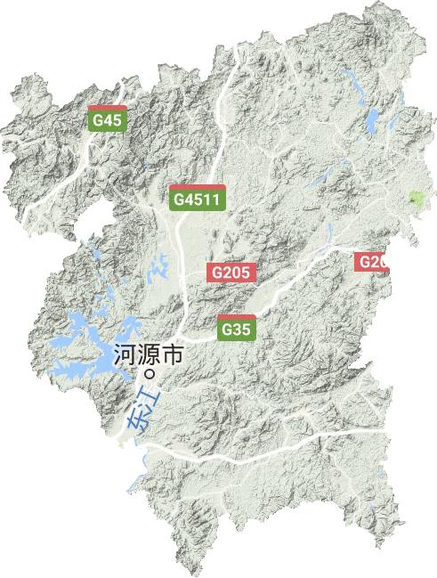 广东河源算几线城市,广东河源附近的城市