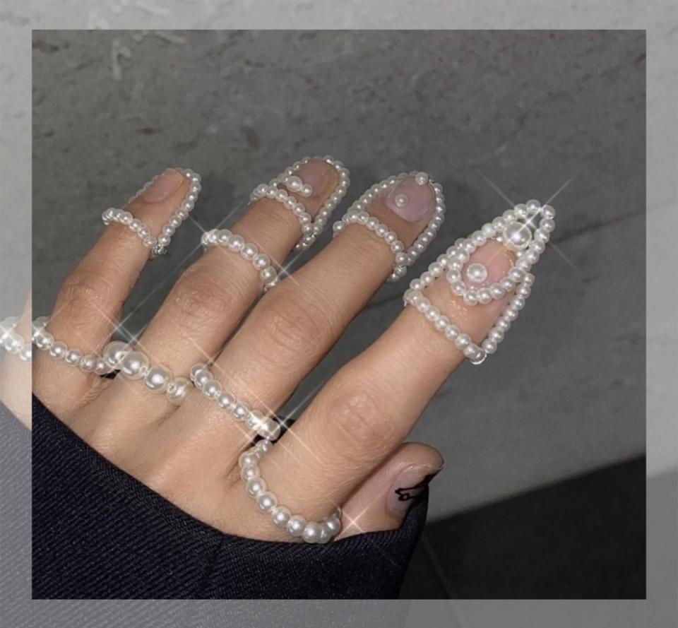 夏日显白美甲简单,美甲图片大全显白大气上档次