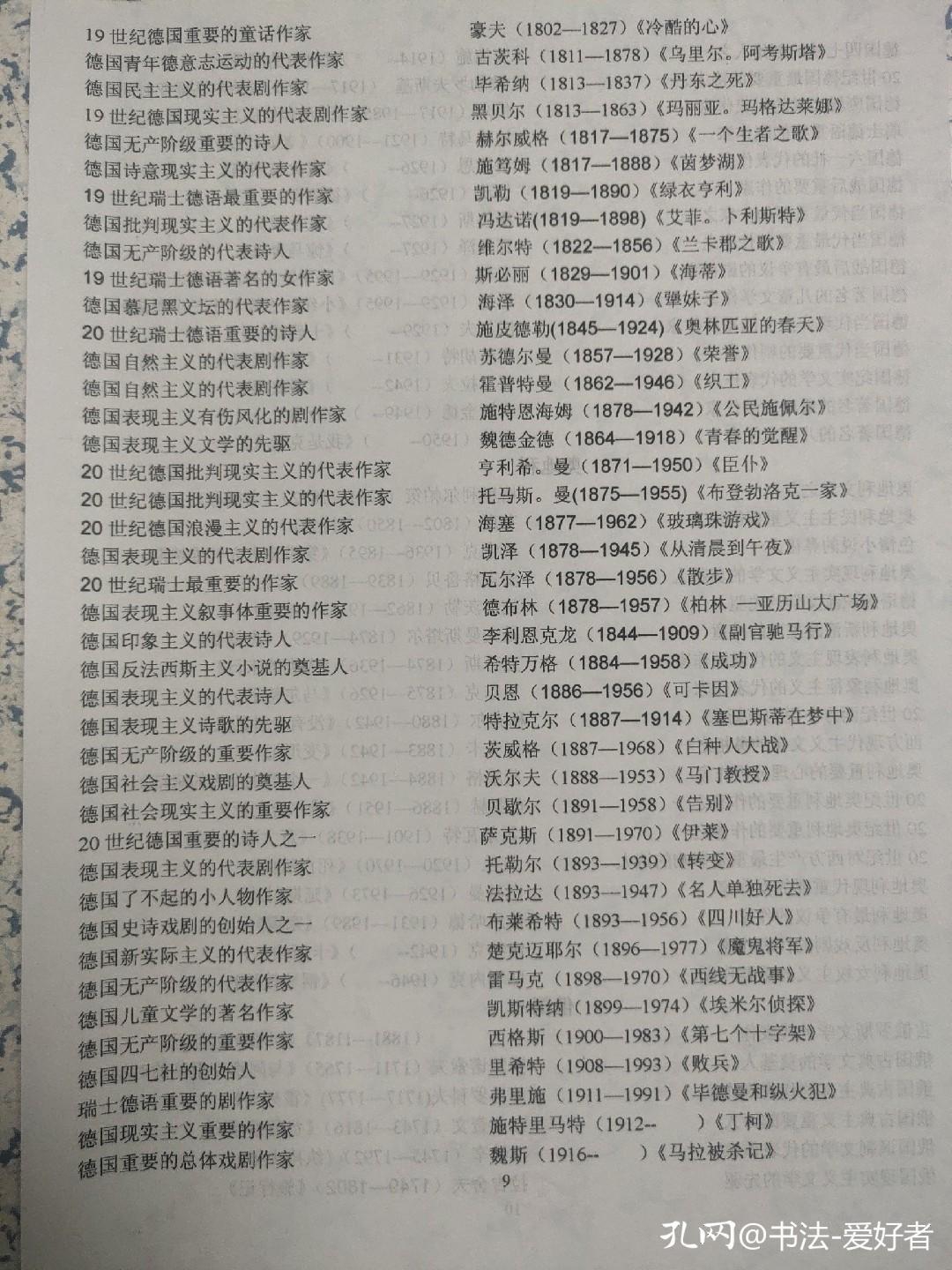 外国文学书单,外国文学推荐书单