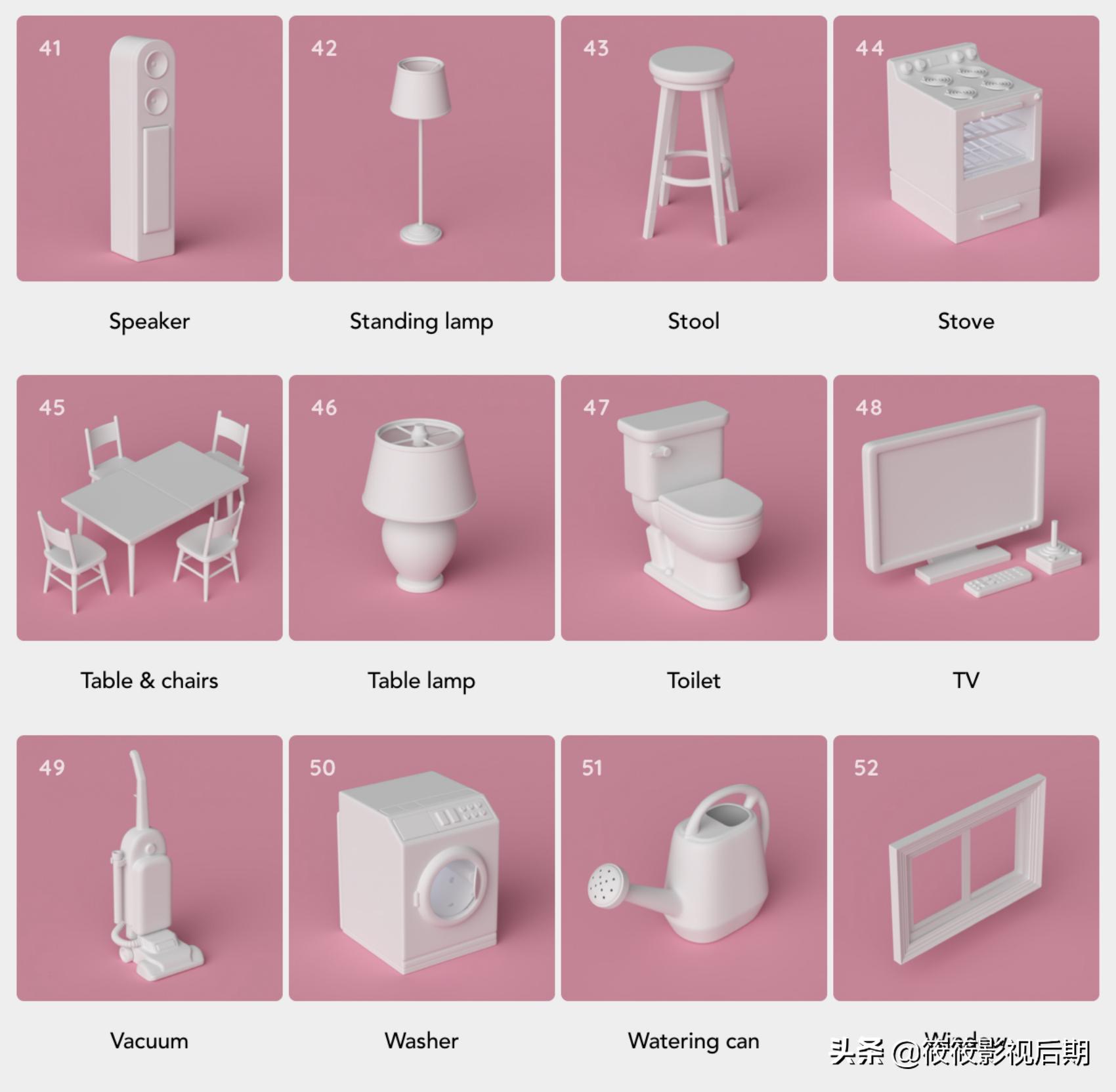 c4d模型库在哪下载,c4d多边形建模高清图
