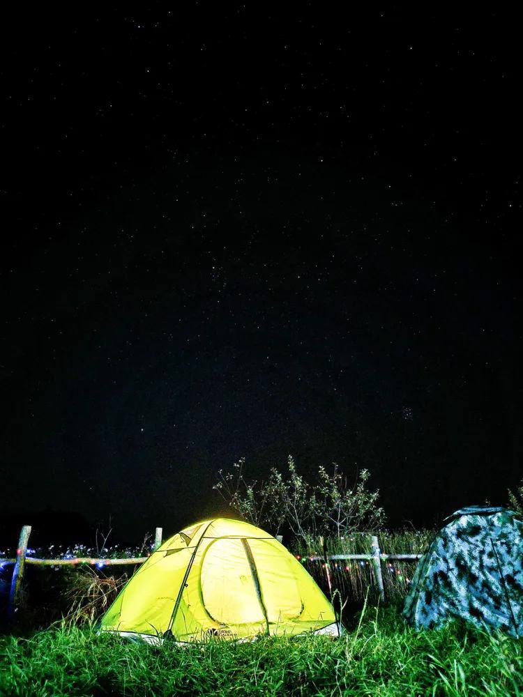 南太行唯一的专业户外露营基地,火舞龙腾星空露营