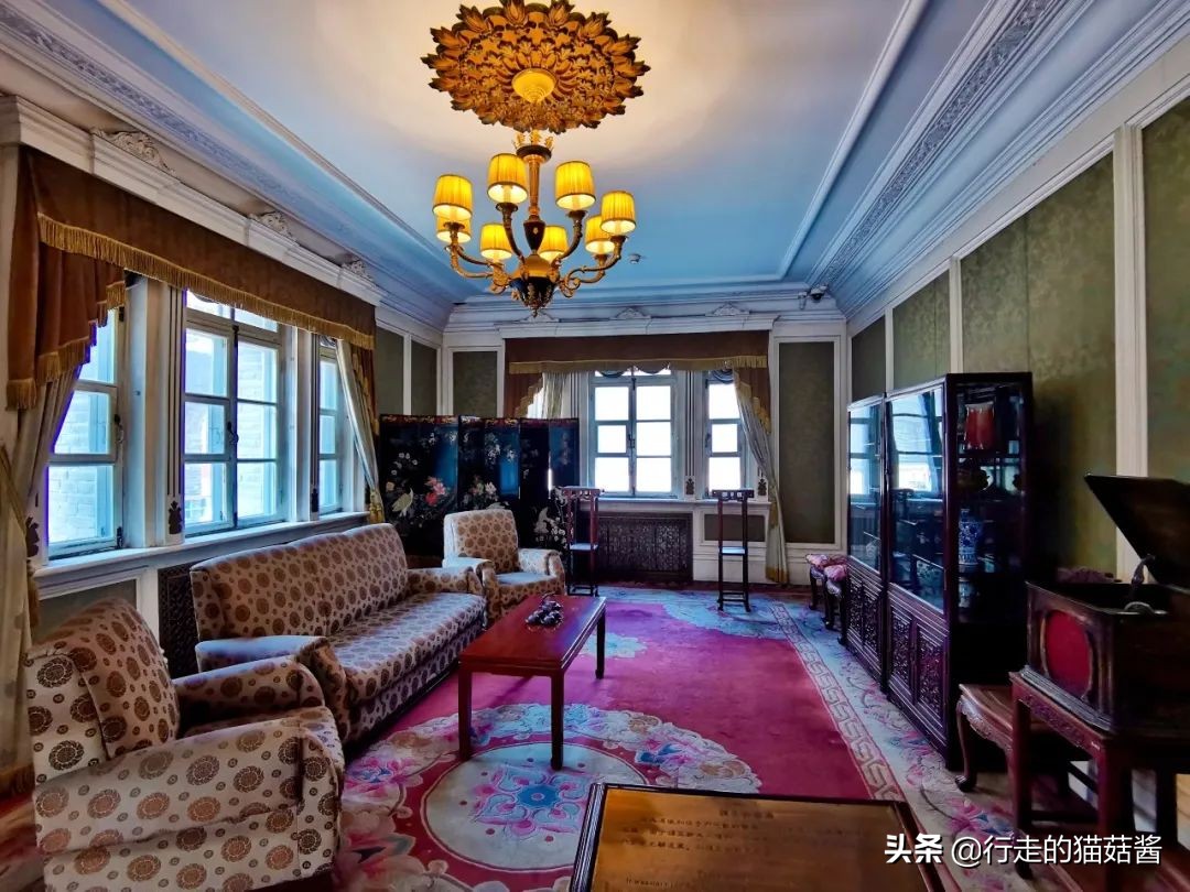 伪满皇宫博物院大气航拍,伪满皇宫各楼平面图