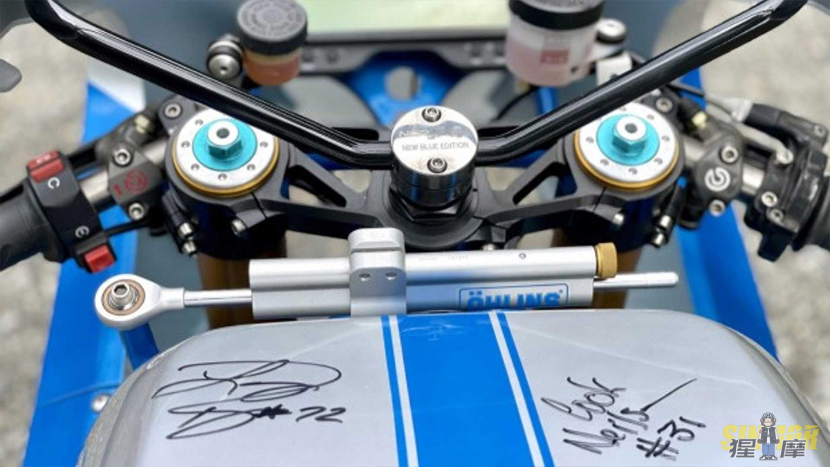 杜卡迪向OldBlue致敬!Ducati-NCRNewBlueNO.1竞标