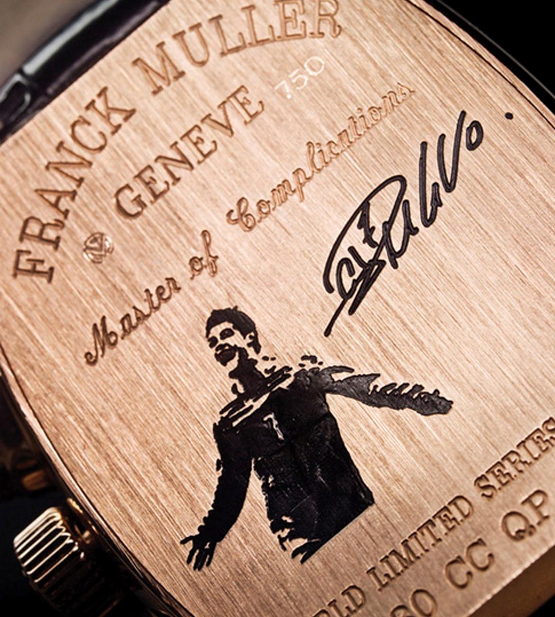 男人有多爱钻石？来看C罗的手腕