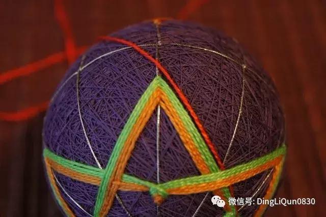 刺绣手鞠球制作步骤,绣手鞠球的正确方法