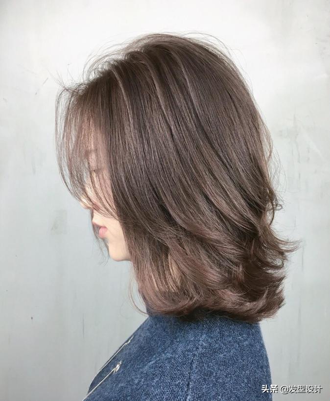 中长发发型免打理造型,中长发披发发型理发店