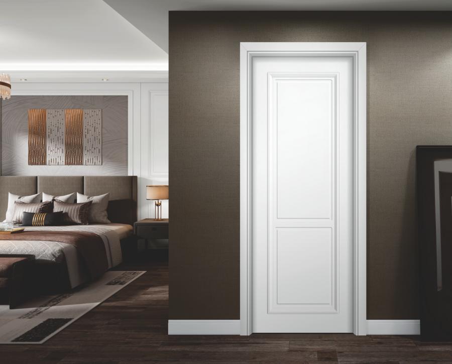 好看白色的木门轻奢风格,白色木门款式现代简约