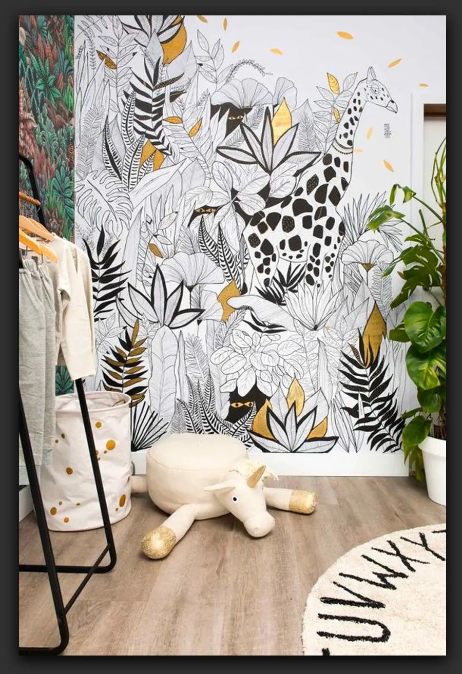 凹凸不平墙面用什么记号笔,墙面艺术设计作品