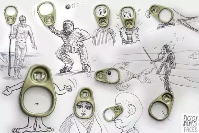 精美创意插画100幅无水印,彩铅小插画500例临摹