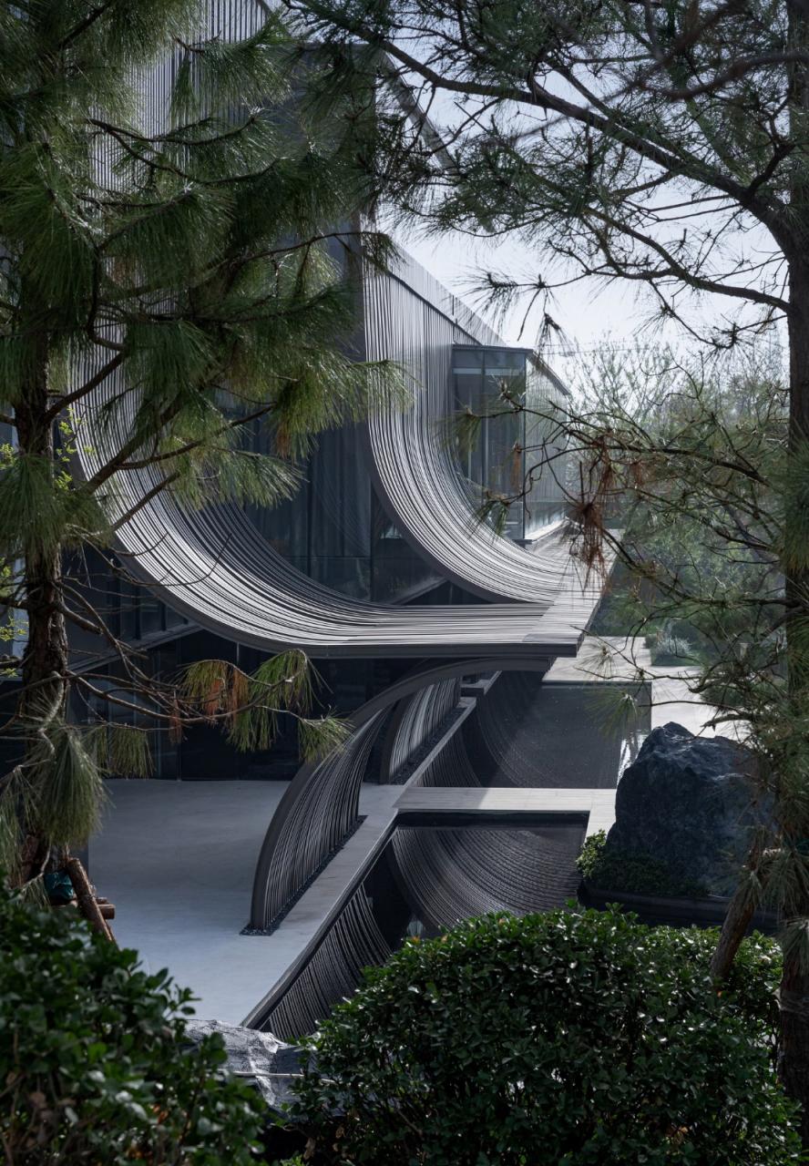 美的禹洲大河实景,扬州美的禹洲大河艺术馆