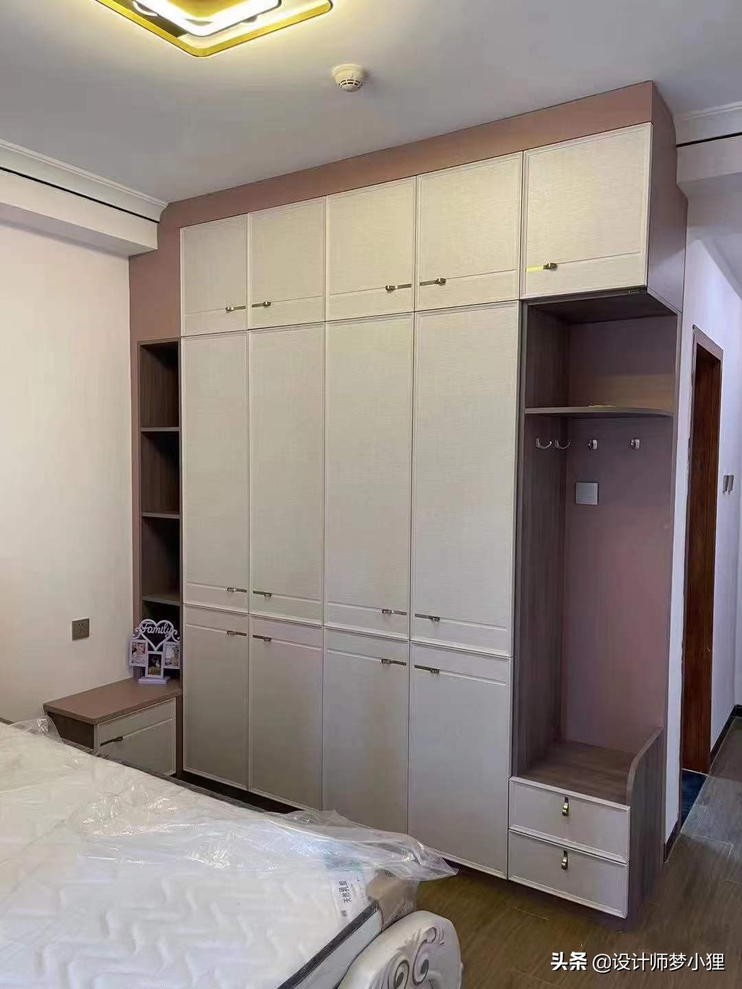 定制衣柜测量话术,定制衣柜有水纹