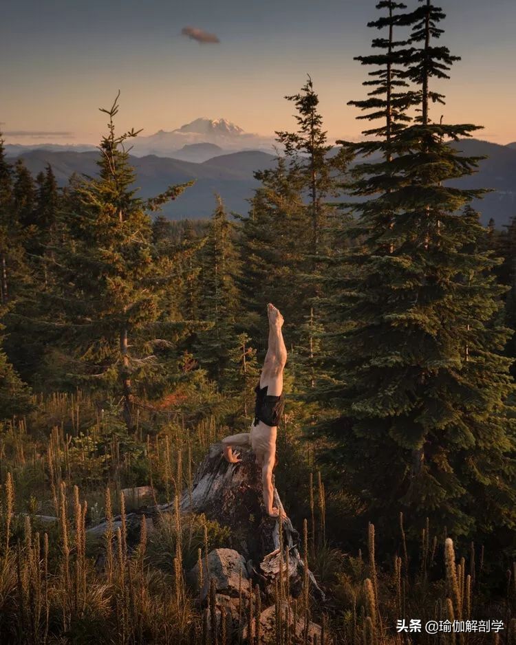 当瑜伽遇上摄影,男摄影师和瑜伽