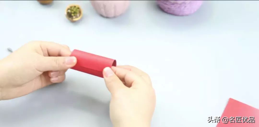 元旦手工彩纸鞭炮,元旦节手工鞭炮