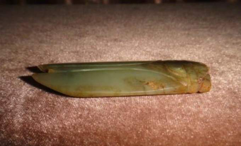 美女带玉蝉去鉴宝专家说胆子真大,鉴宝专家女子佩戴价值百万玉蝉