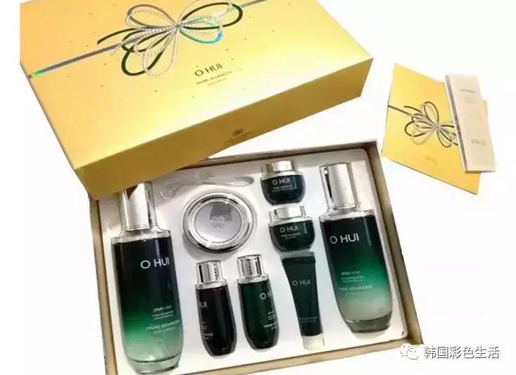 ohui欧蕙极致水乳小样,ohui欧蕙多效活妍系列9件套礼盒