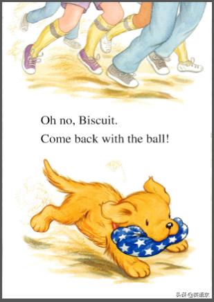 英文有声绘本Biscuitplaysball饼干玩球