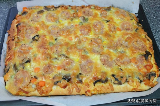 披萨零基础怎么做,披萨教你在家做比买的好吃
