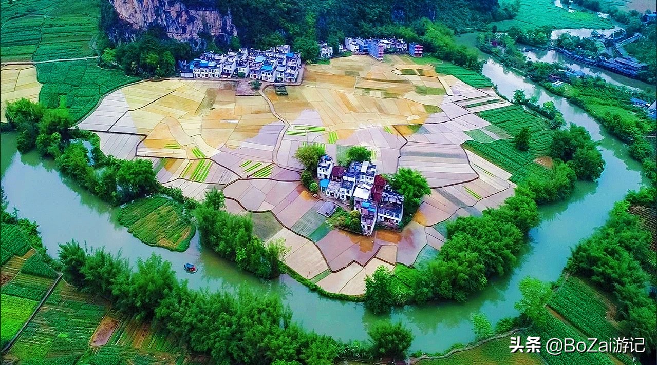 广西乡下田园最美风景图片,广西十大最美风景区
