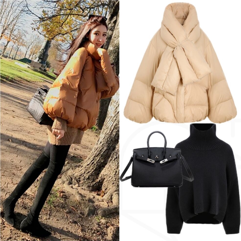 今年流行的羽绒服款式时髦又百搭,今年流行的短款羽绒服穿搭