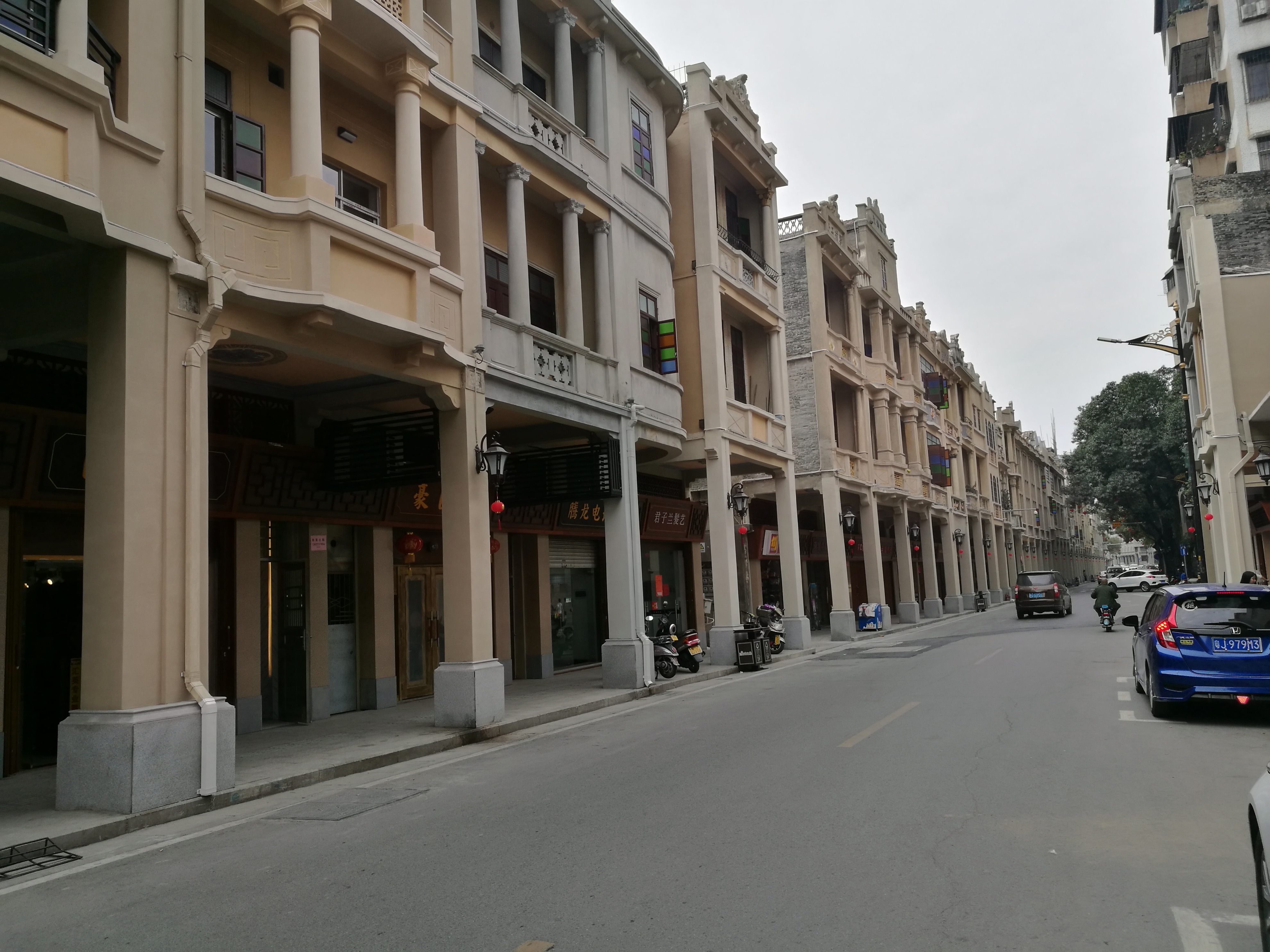 广东台山骑楼介绍,美丽的台山骑楼图片