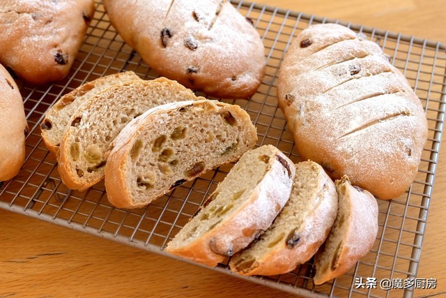 无糖无黄油面包怎么做才好吃,低糖低油面包做法