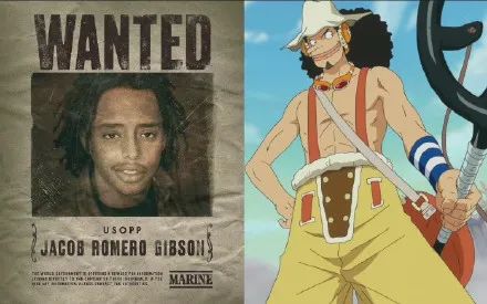 海贼王真人版路飞vs明哥,海贼王路飞山治合照