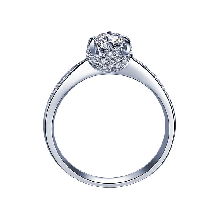 定制钻戒1.5克拉的钻戒价格多少,周大福50分的钻戒大概多少钱