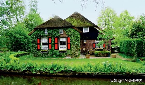 荷兰羊角古村,荷兰最美羊角村小镇