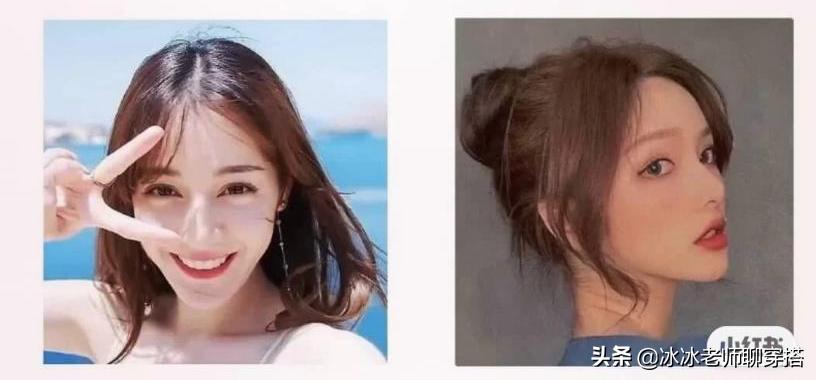 额头窄适合眉上刘海还是八字刘海,额头大的弄哪种刘海好看