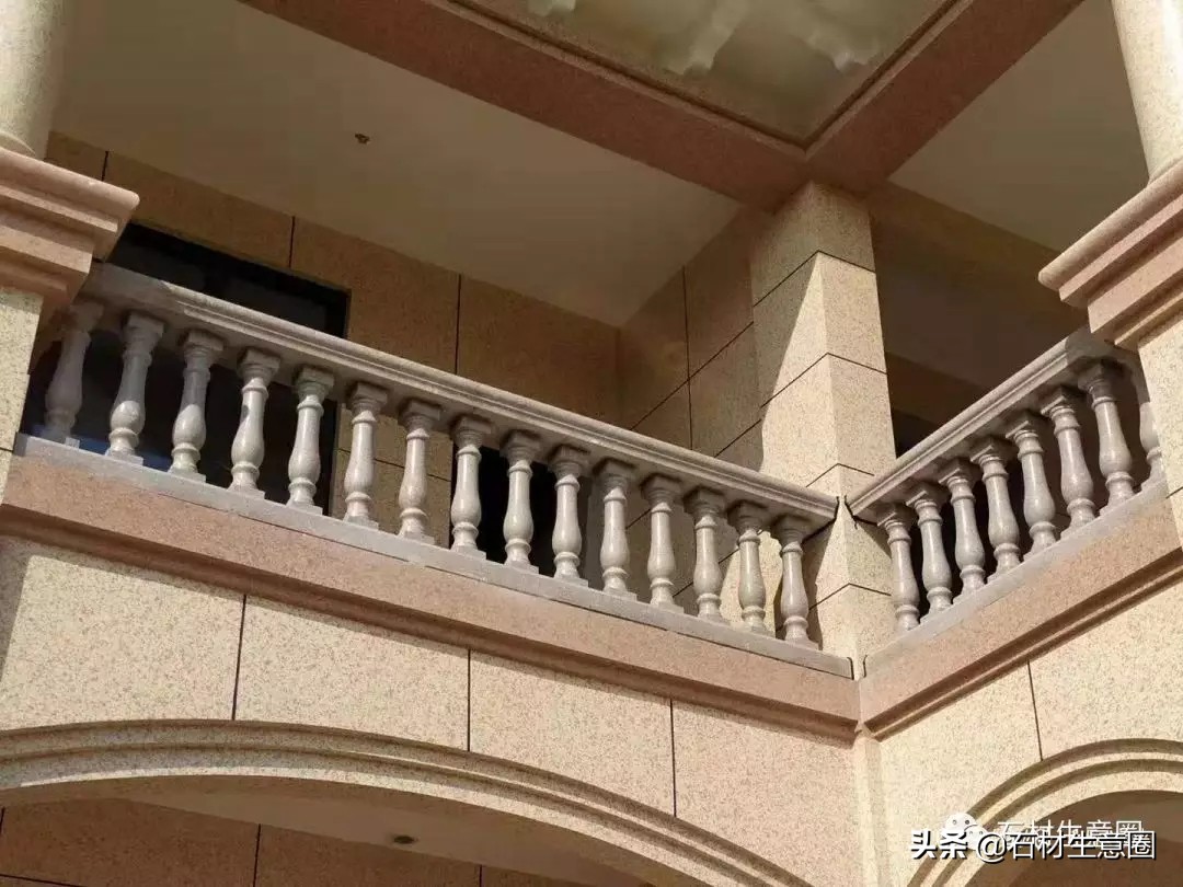 别墅大理石栏杆款式大全,别墅阳台栏杆温州石材