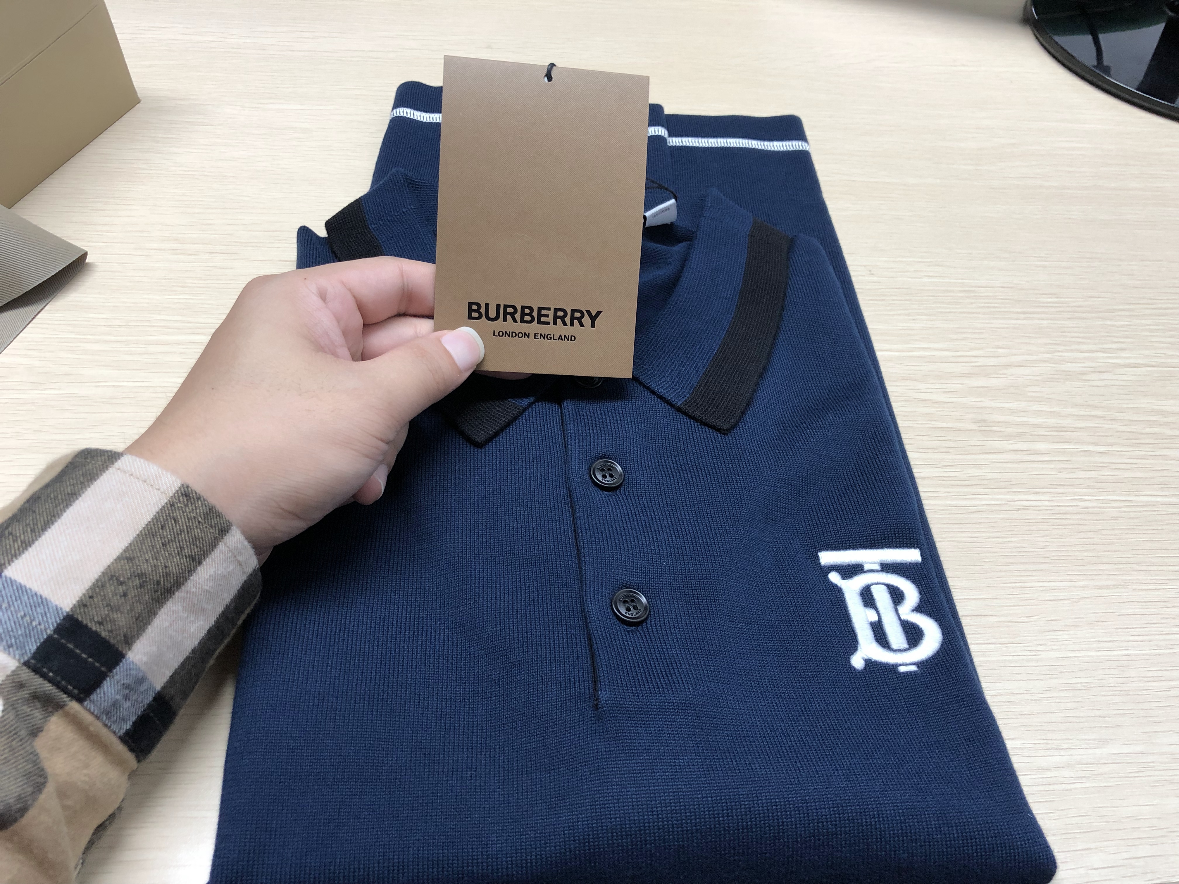 burberry男款polo短袖真假鉴别,burberry短袖polo衫冰丝