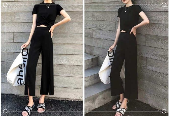 矮胖女生适合阔腿裤,矮胖女生适合阔腿裤吗