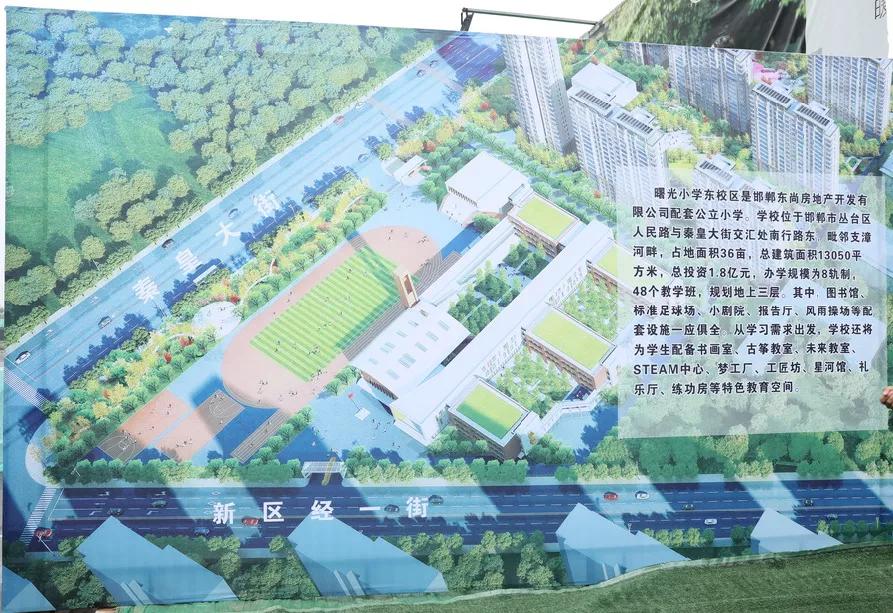 丛台区教体局领导,区教育局领导来我校观摩指导工作