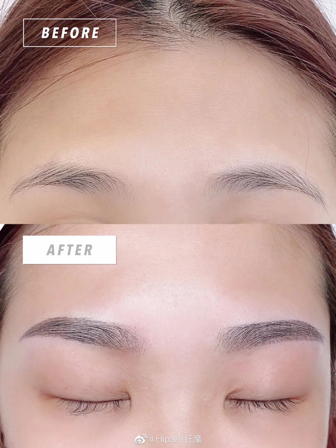 景甜改眉毛的视频,景甜的柳叶眉适合什么脸型