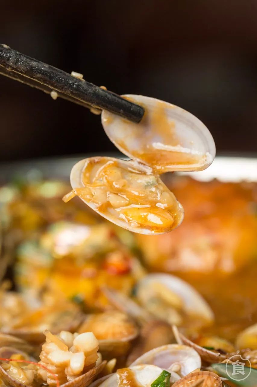 重庆江北海鲜大杂烩香辣海鲜锅,超好吃的海鲜大杂烩