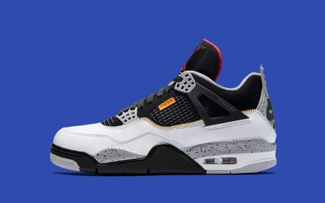 union联名aj4 国外发售 (union 联名aj4 黑蓝高街版)