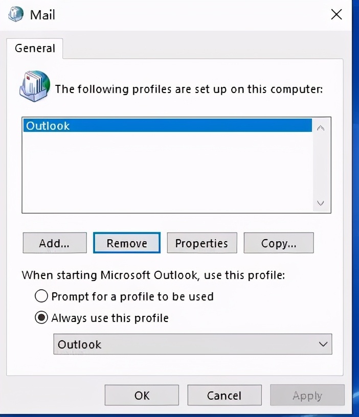 控制面板中的邮件图标怎么设置,控制面板没有邮件怎么添加