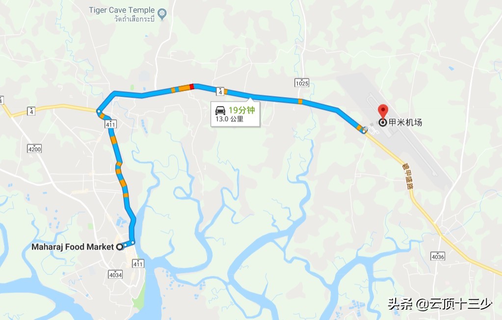 曼谷甲米自由行,曼谷自驾甲米最佳路线