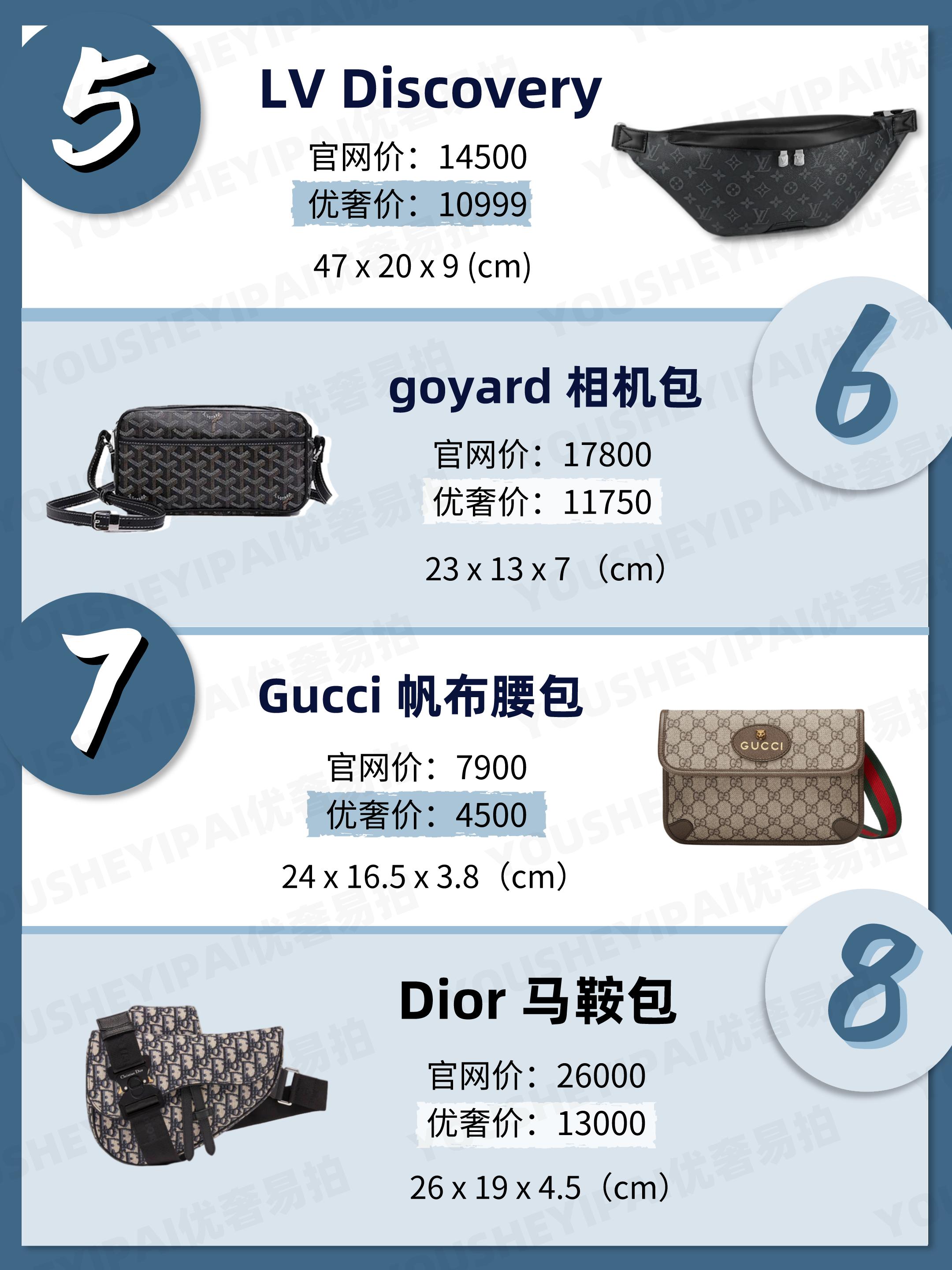 全新二手奢侈品男包,二手轻奢高端男包