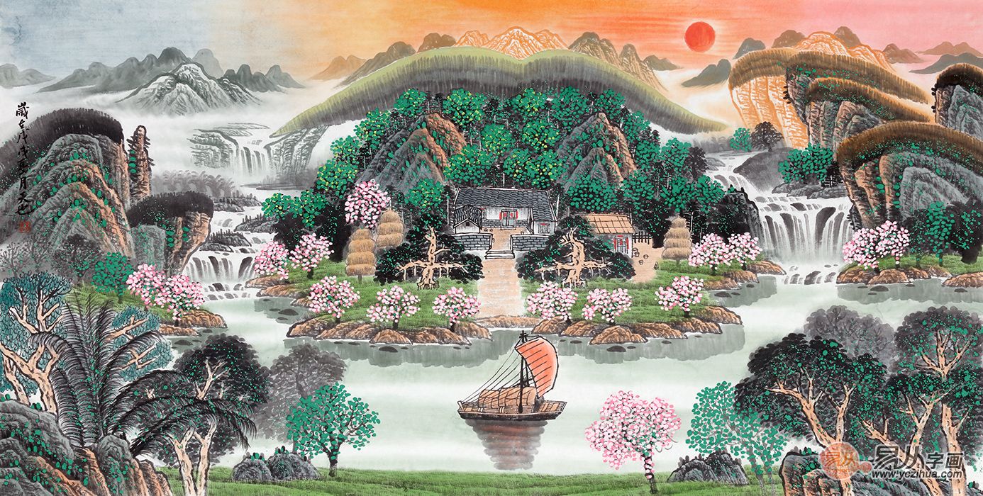 公司墙壁挂什么画好看,办公室电视背景墙挂什么画好