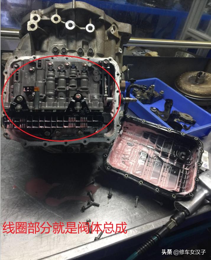 长城变速箱双离合维修,长城变速箱进水