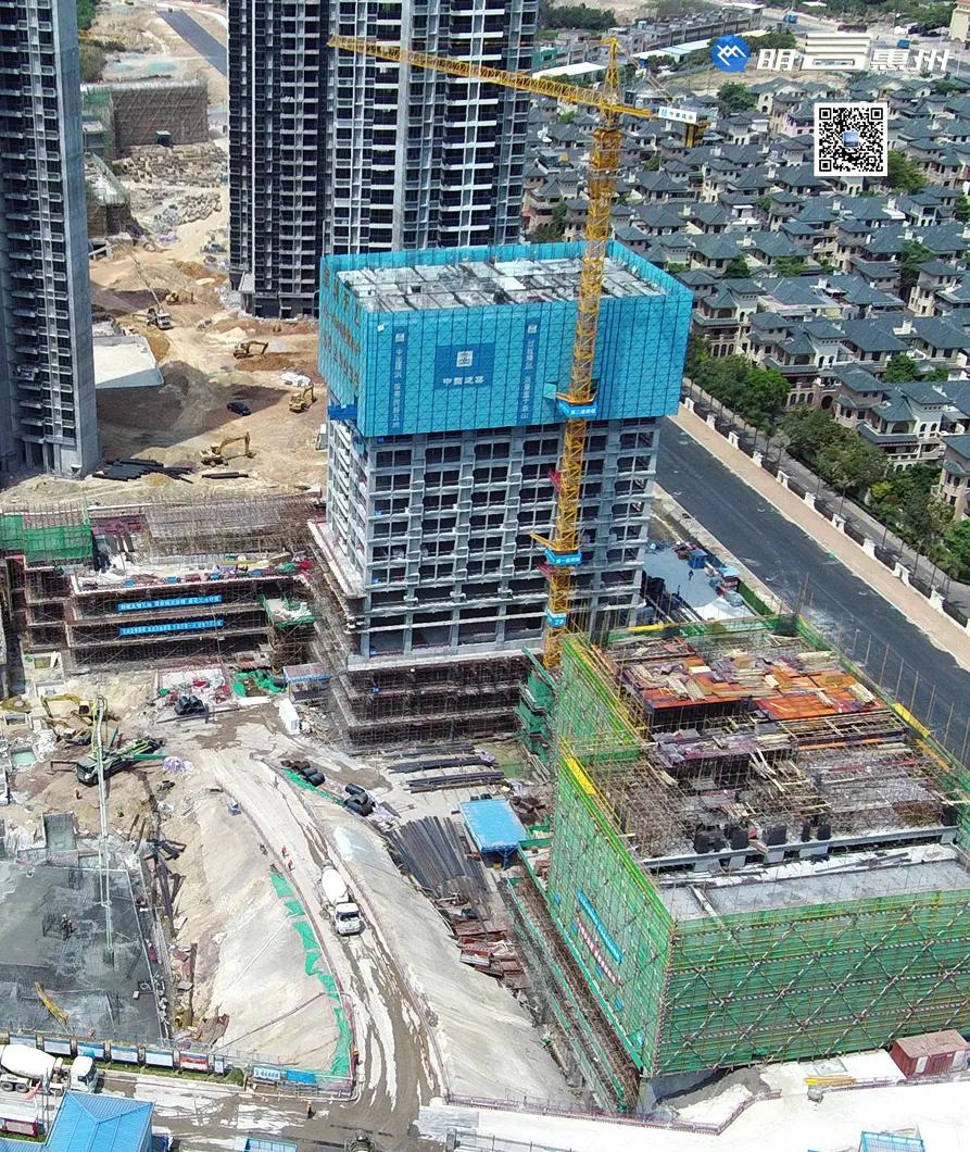 独家｜就在金山湖，超64万㎡的惠州地标综合体建的怎样了？