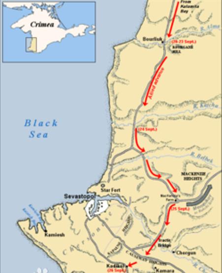 克里米亚战争火炮,克里米亚战争法军打败俄军