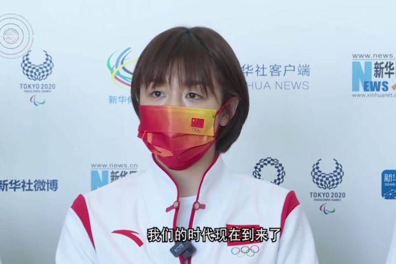 陈梦王曼昱莎莎小枣直播,陈梦调侃莎莎混双选搭档