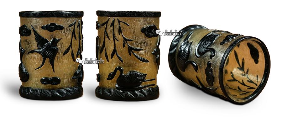 笔筒略谈｜猛虎文化