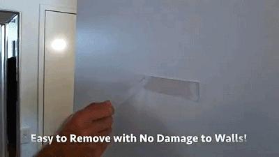 黑科技魔力胶带！反复粘贴不留痕，水洗后又恢复如初