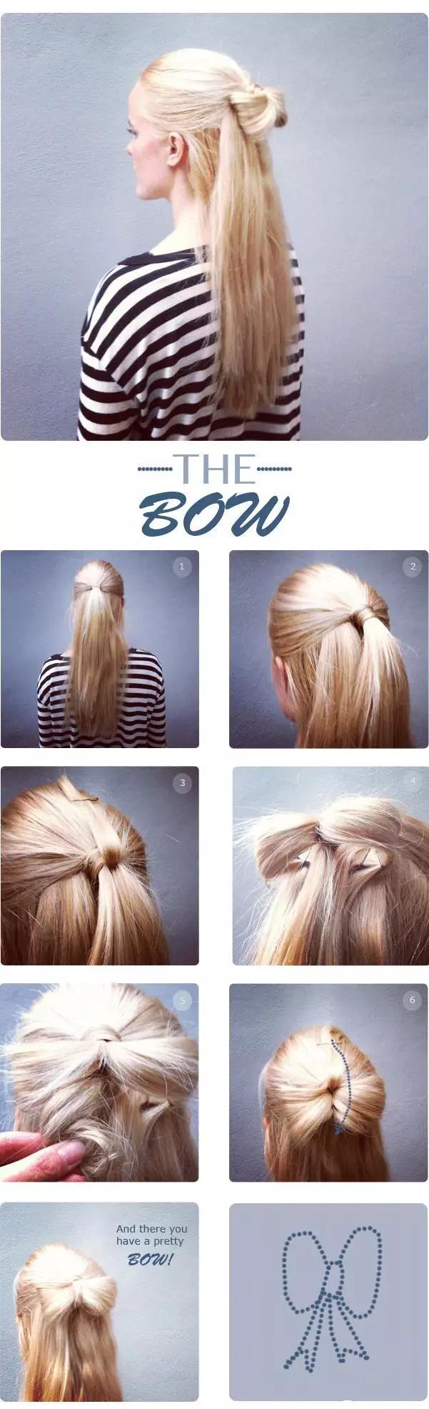 鱼骨辫网红红色蝴蝶结,女童扎头发鱼骨辫蝴蝶结