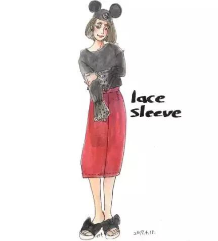 插画怎么搭配,插画教程服装设计